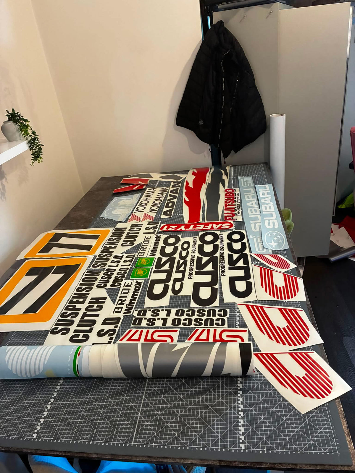 Subaru Impreza GC8 Original Cusco Graphic Kit