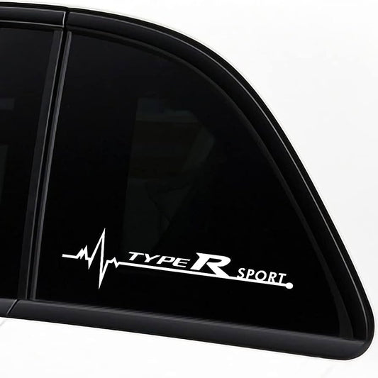 Honda Type R Sport Side Window Stickers