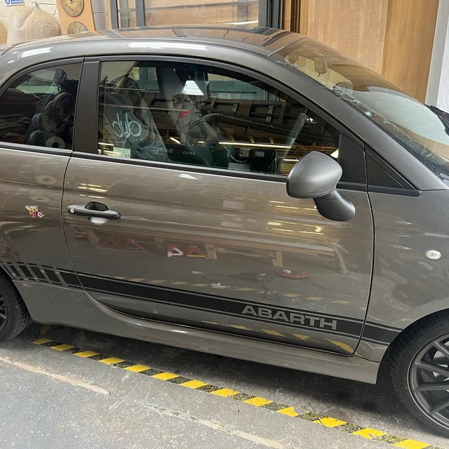 Fiat 500 Abarth Side Stripes