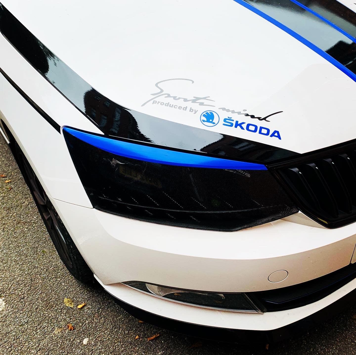 Headlight Eye Lids- Cast Wrap