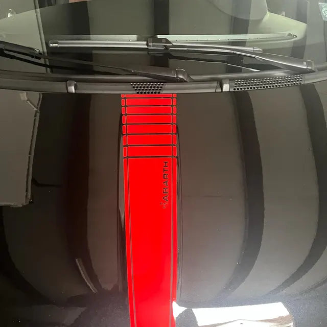 Fiat 500 Abarth Bonnet Stripes