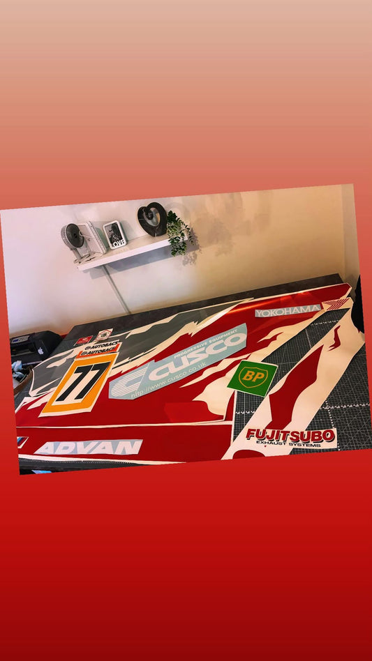 Subaru Impreza GC8 Original Cusco Graphic Kit
