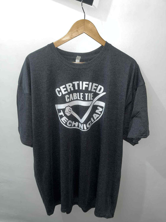 Certified Cable Tie Technician T-Shirt