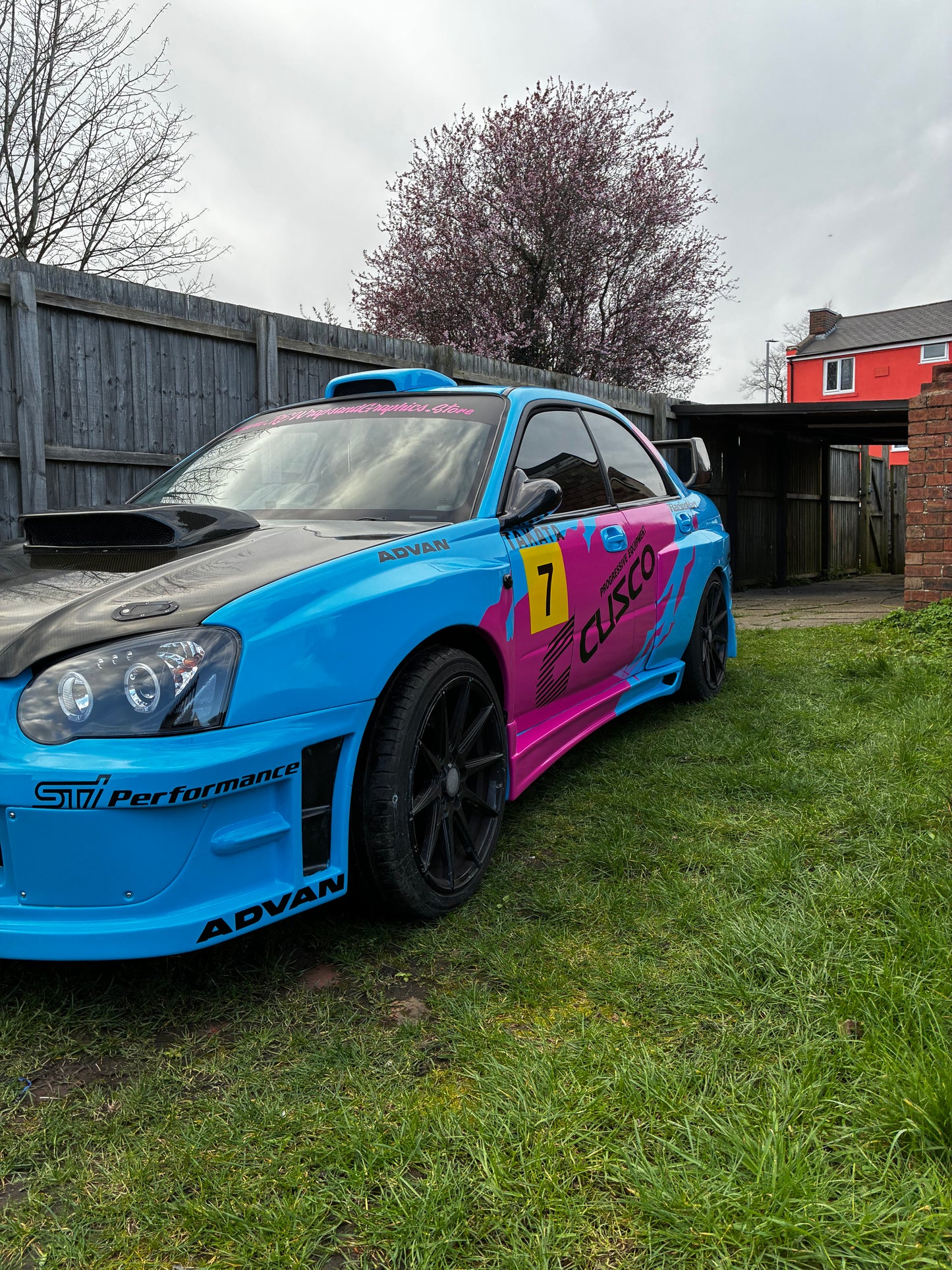 Subaru Impreza Cusco WRC Track Car Graphic Kit