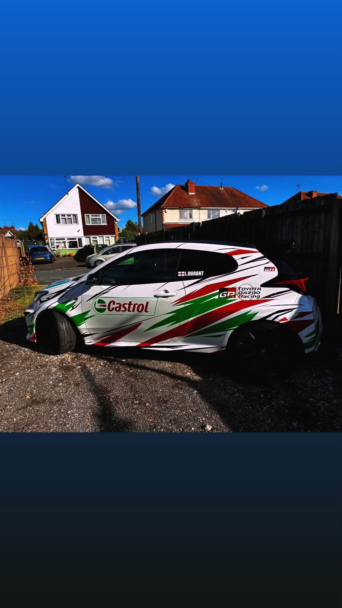Toyota Yaris GR Castrol Rally Full Graphic Kit