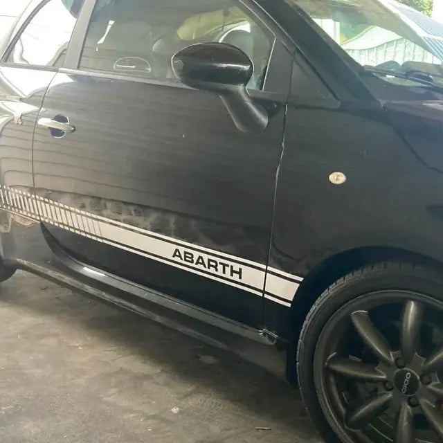 Fiat 500 Abarth Side Stripes