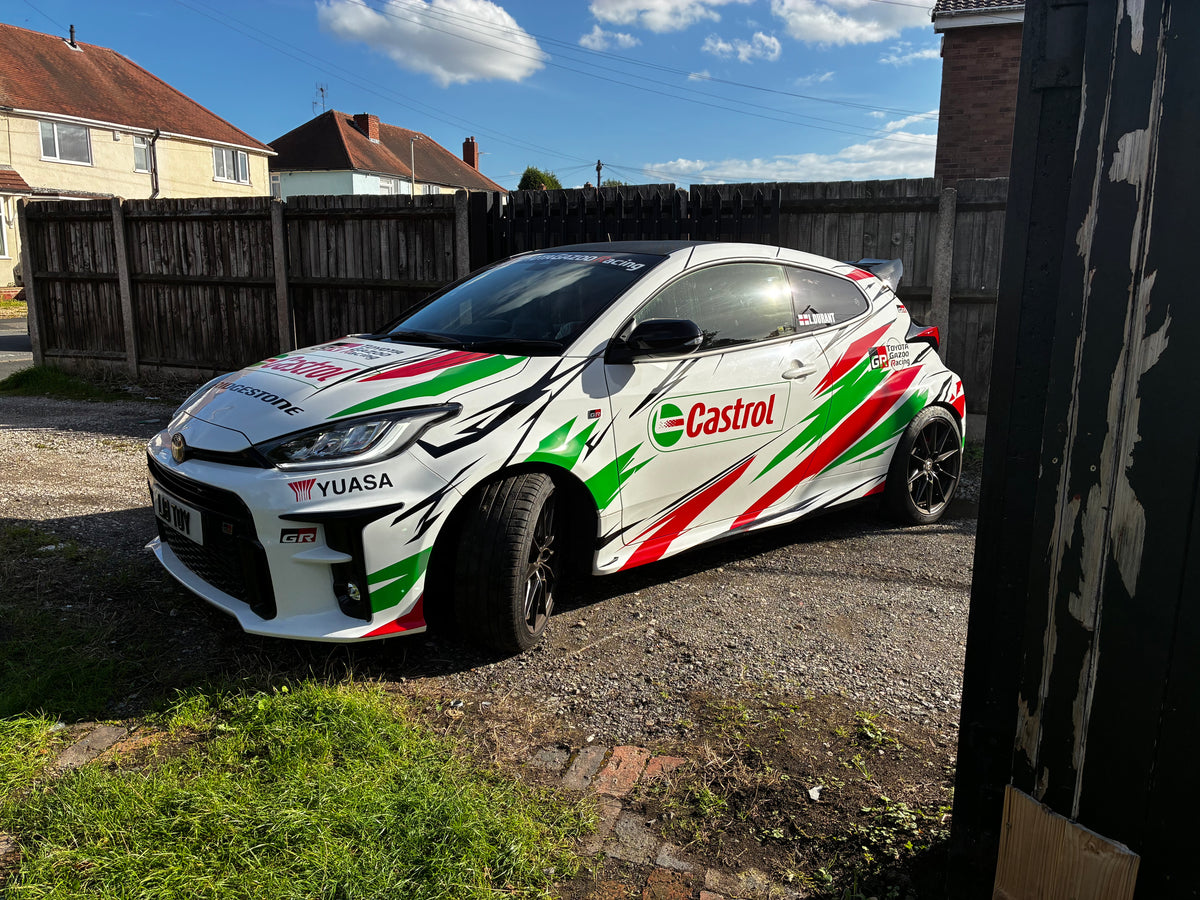 Toyota Yaris GR Castrol Rally Full Graphic Kit