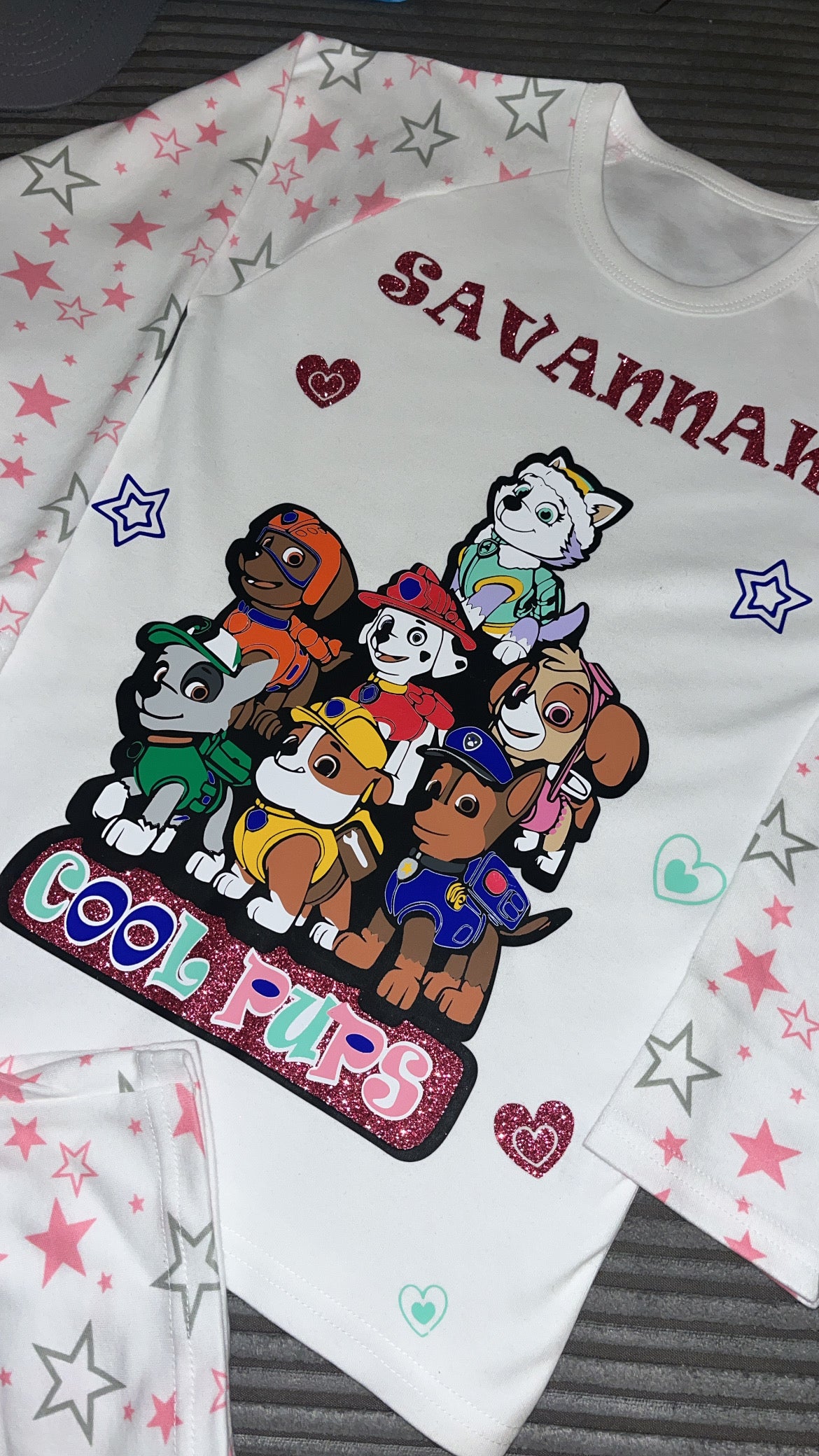 Personalised Paw Patrol Pyjamas