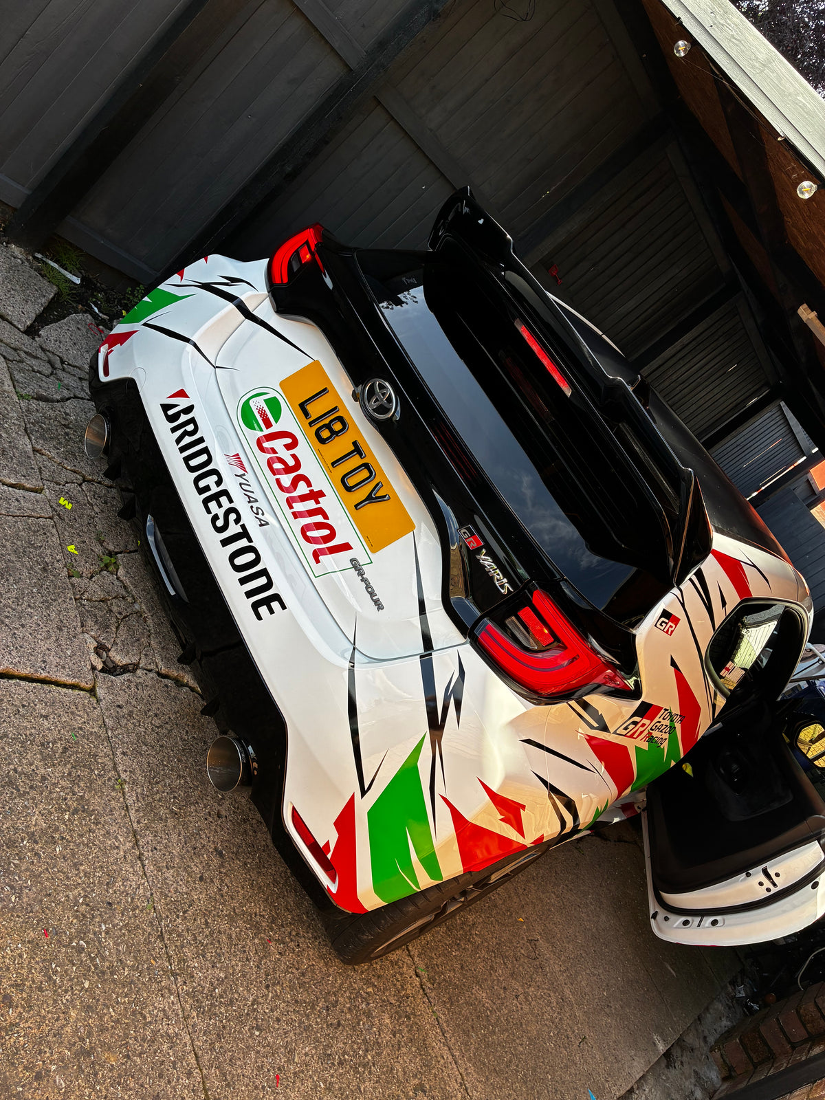 Toyota Yaris GR Castrol Rally Full Graphic Kit