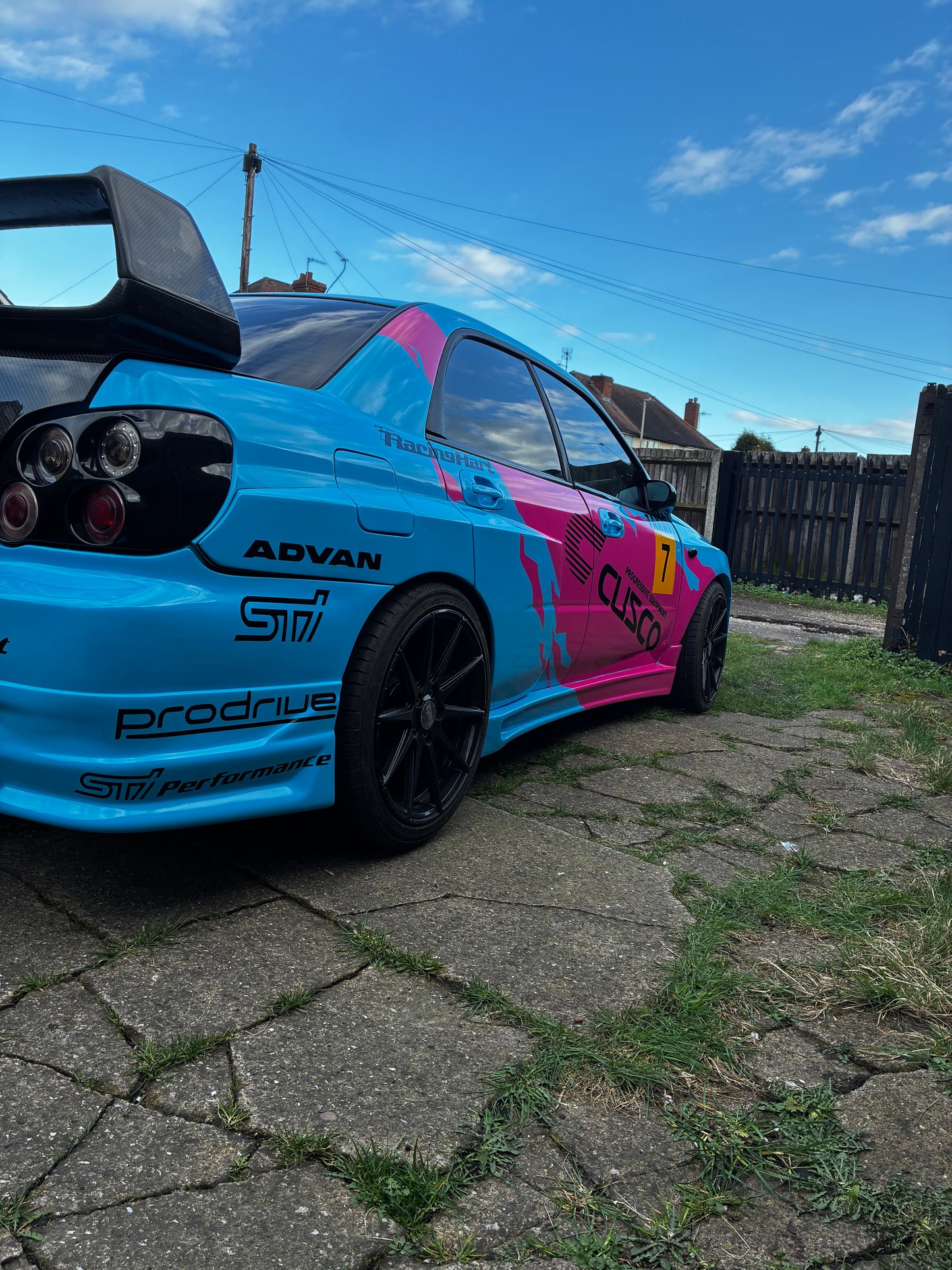 Subaru Impreza Cusco WRC Track Car Graphic Kit
