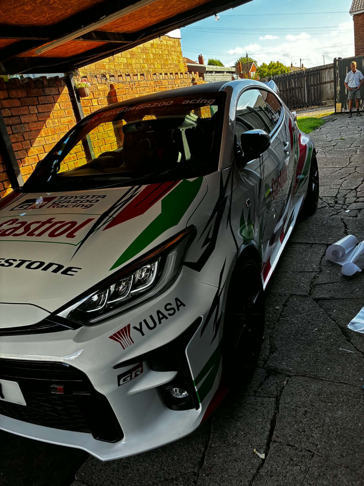 Toyota Yaris GR Castrol Rally Full Graphic Kit