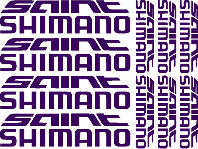 Shimano Saint Frame Sticker kit