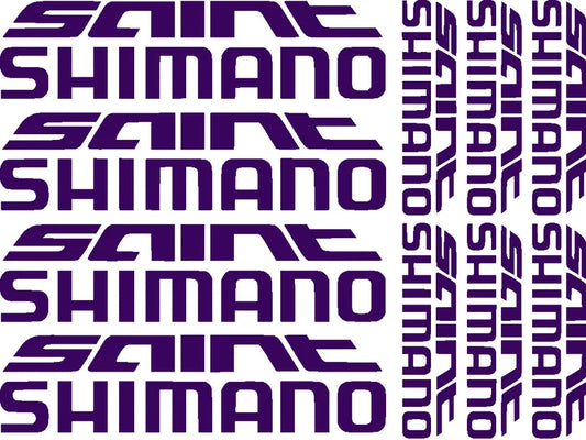 Shimano Saint Frame Sticker kit