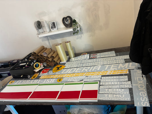 Peugeot 307cc Banger Rally Graphic Kit