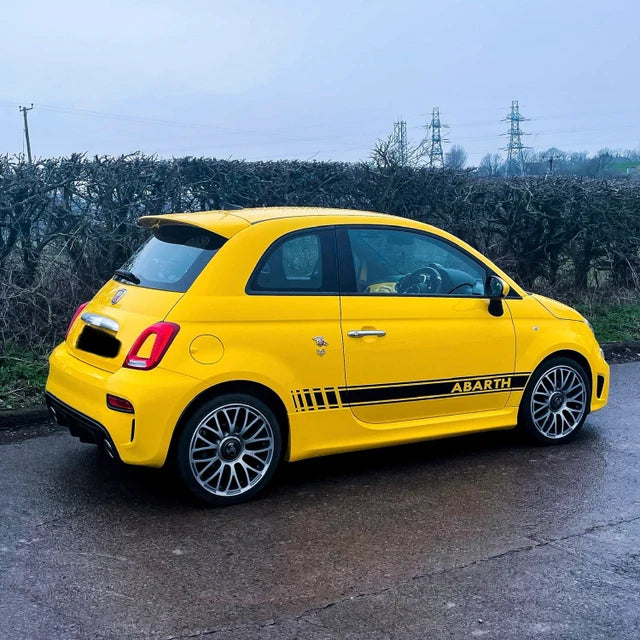 Fiat 500 Abarth Side Stripes