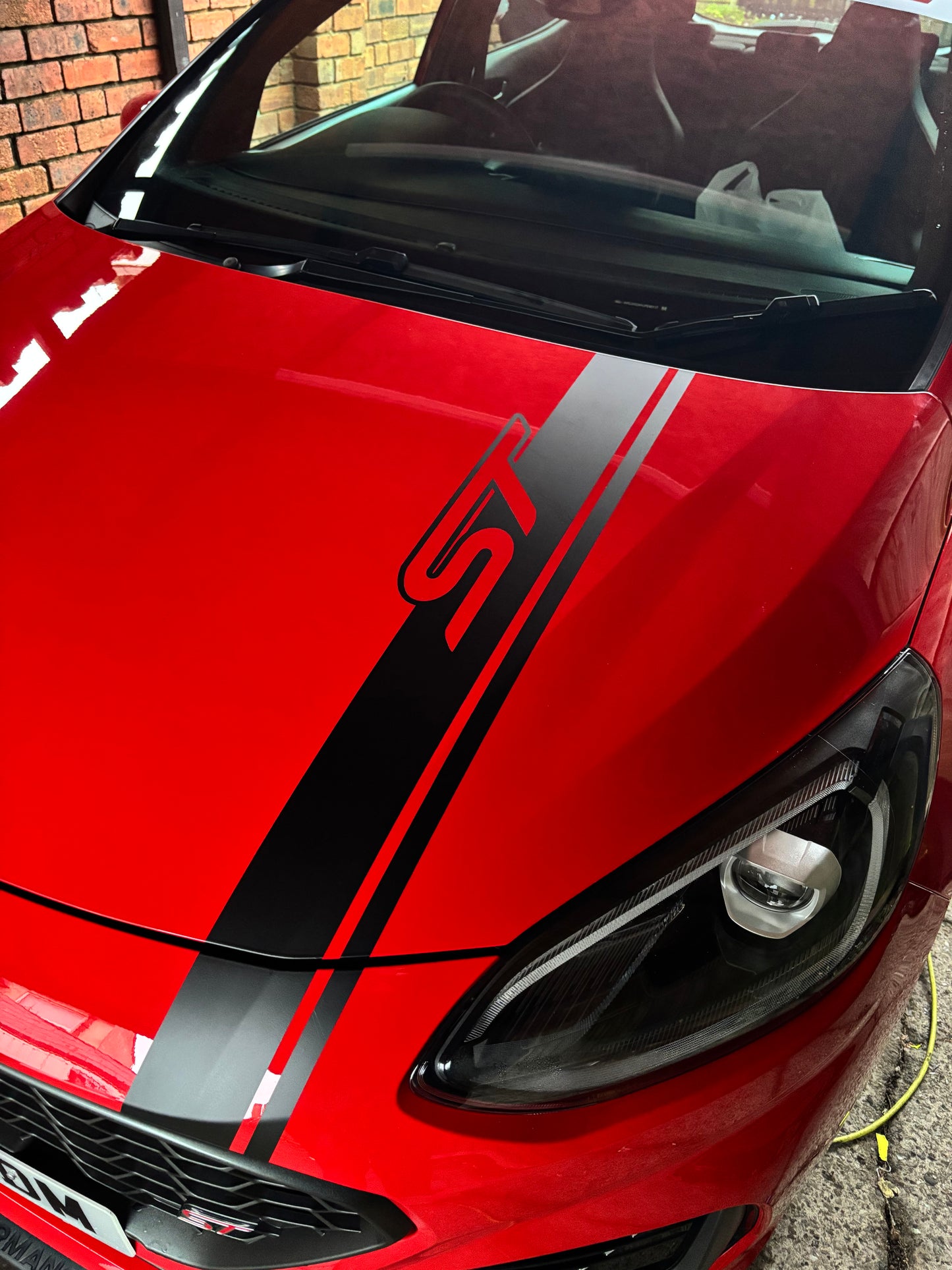 Ford ST Cut Out Racing Stripes