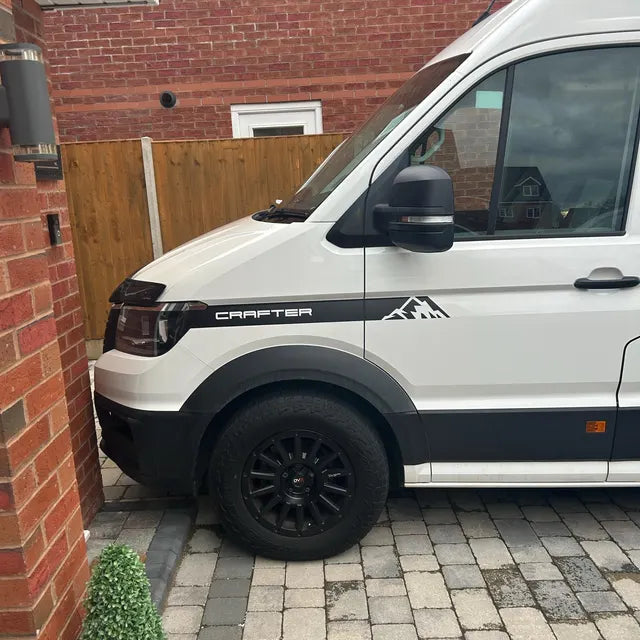 Volkswagen Crafter Side Wing Decals
