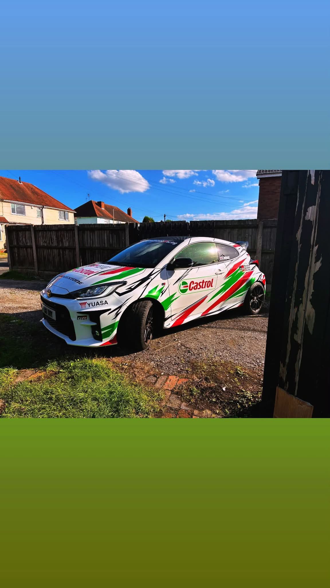 Toyota Yaris GR Castrol Rally Full Graphic Kit