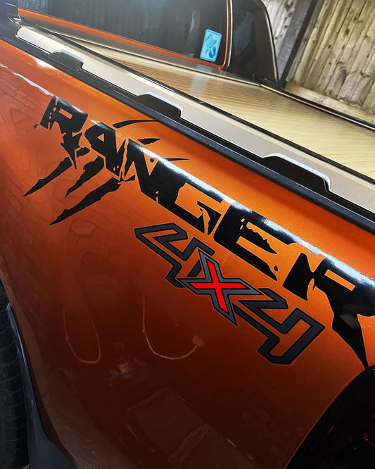 Ford Ranger 4x4 Side Stickers