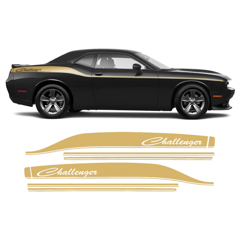 Dodge Charger 2011 - 2020 Flame Side Stripes