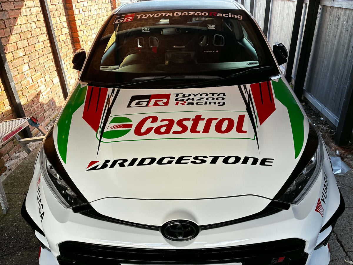 Toyota Yaris GR Castrol Rally Full Graphic Kit