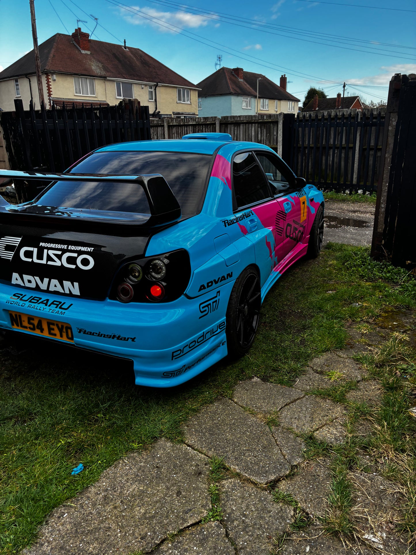 Subaru Impreza Cusco WRC Track Car Graphic Kit