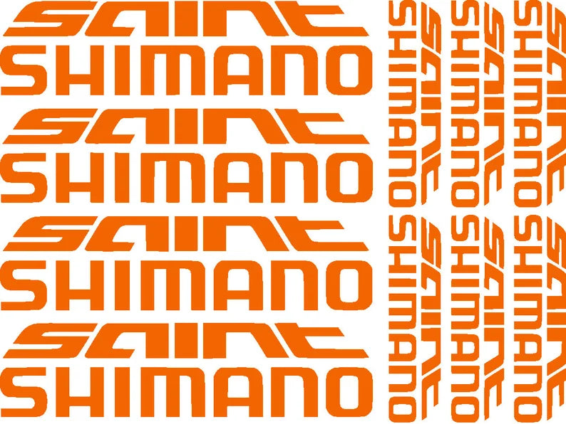 Shimano Saint Frame Sticker kit