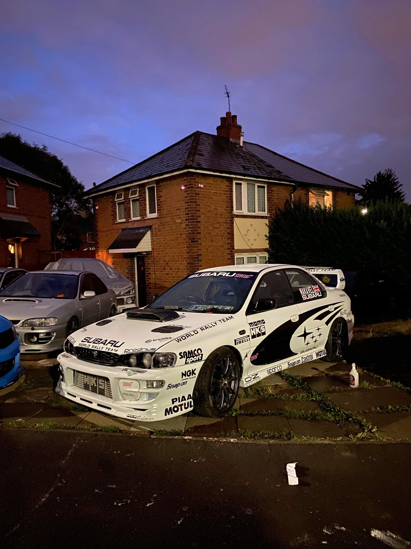 Subaru Impreza Saloon 1993-2001 WRC Track Car Graphic Kit