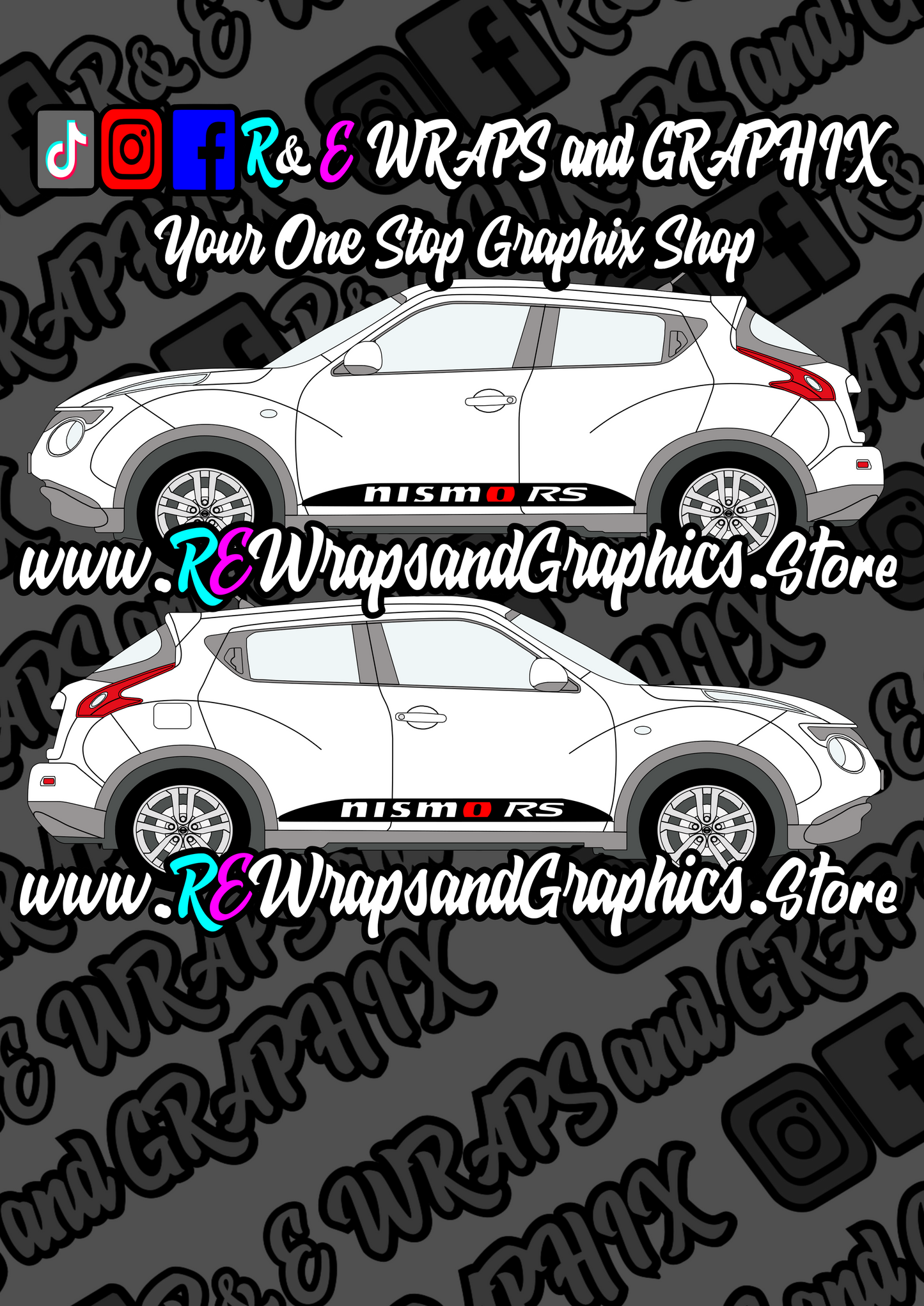 Nissan Juke Nismo RS Side Stripes