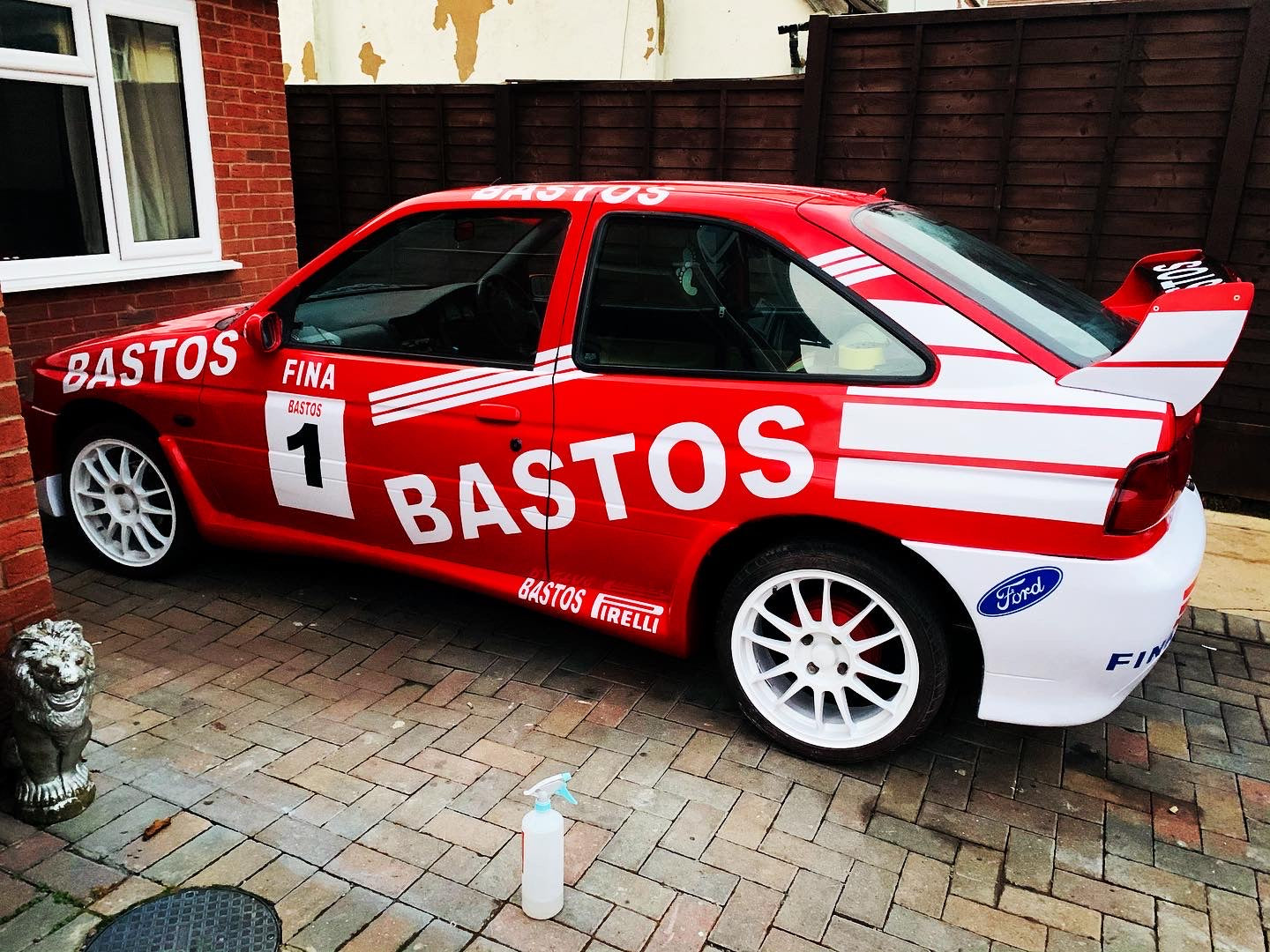 Ford Escort Bastos WRC Graphic Kit