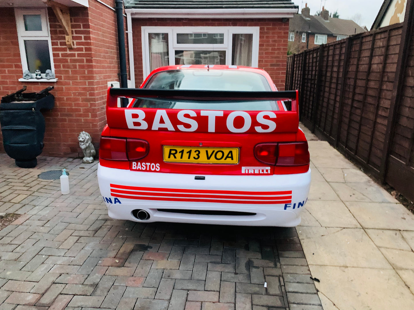 Ford Escort Bastos WRC Graphic Kit