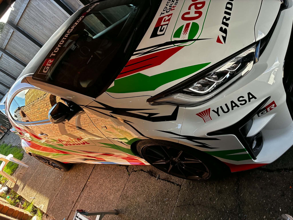 Toyota Yaris GR Castrol Rally Full Graphic Kit