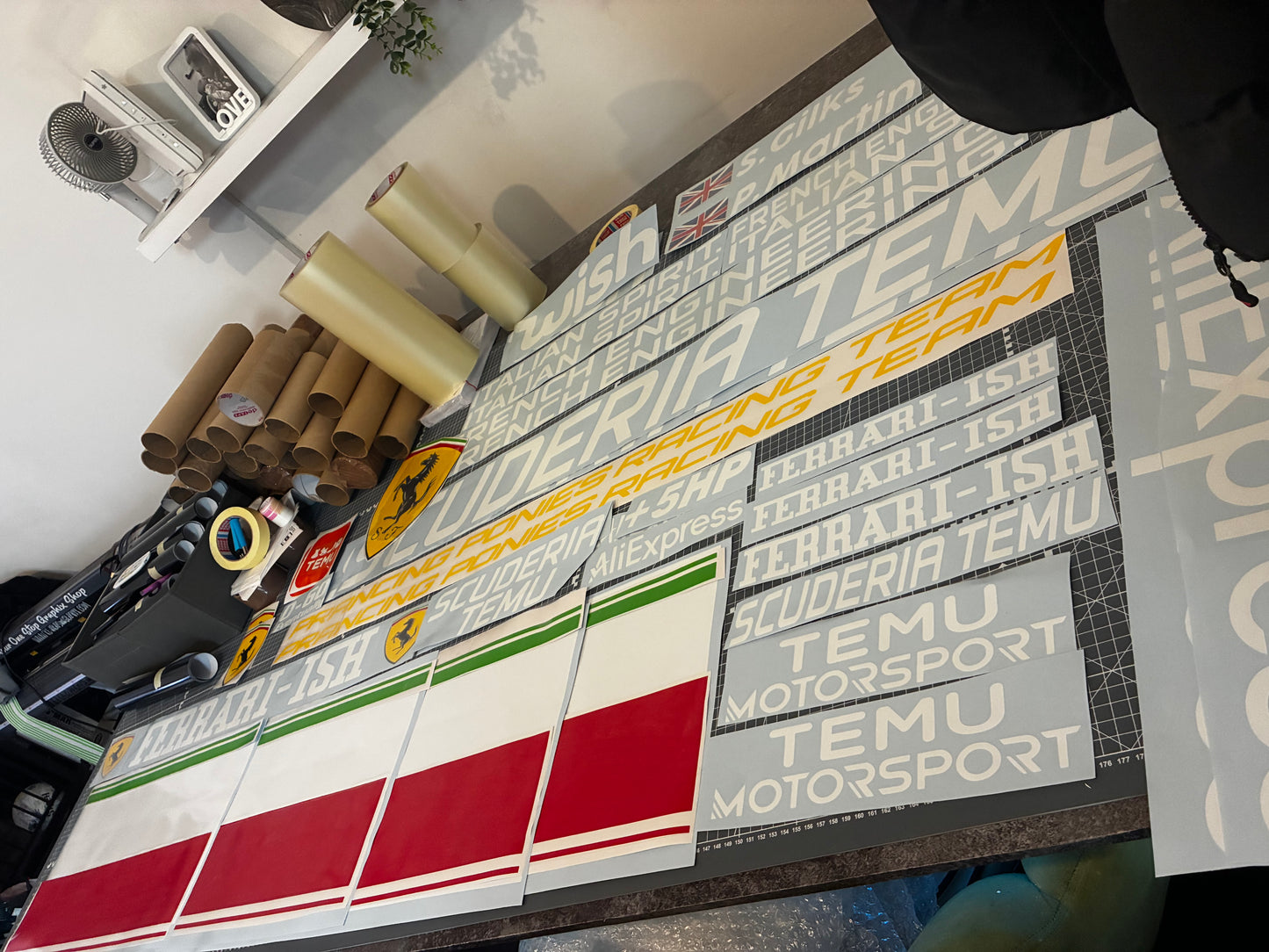Peugeot 307cc Banger Rally Graphic Kit