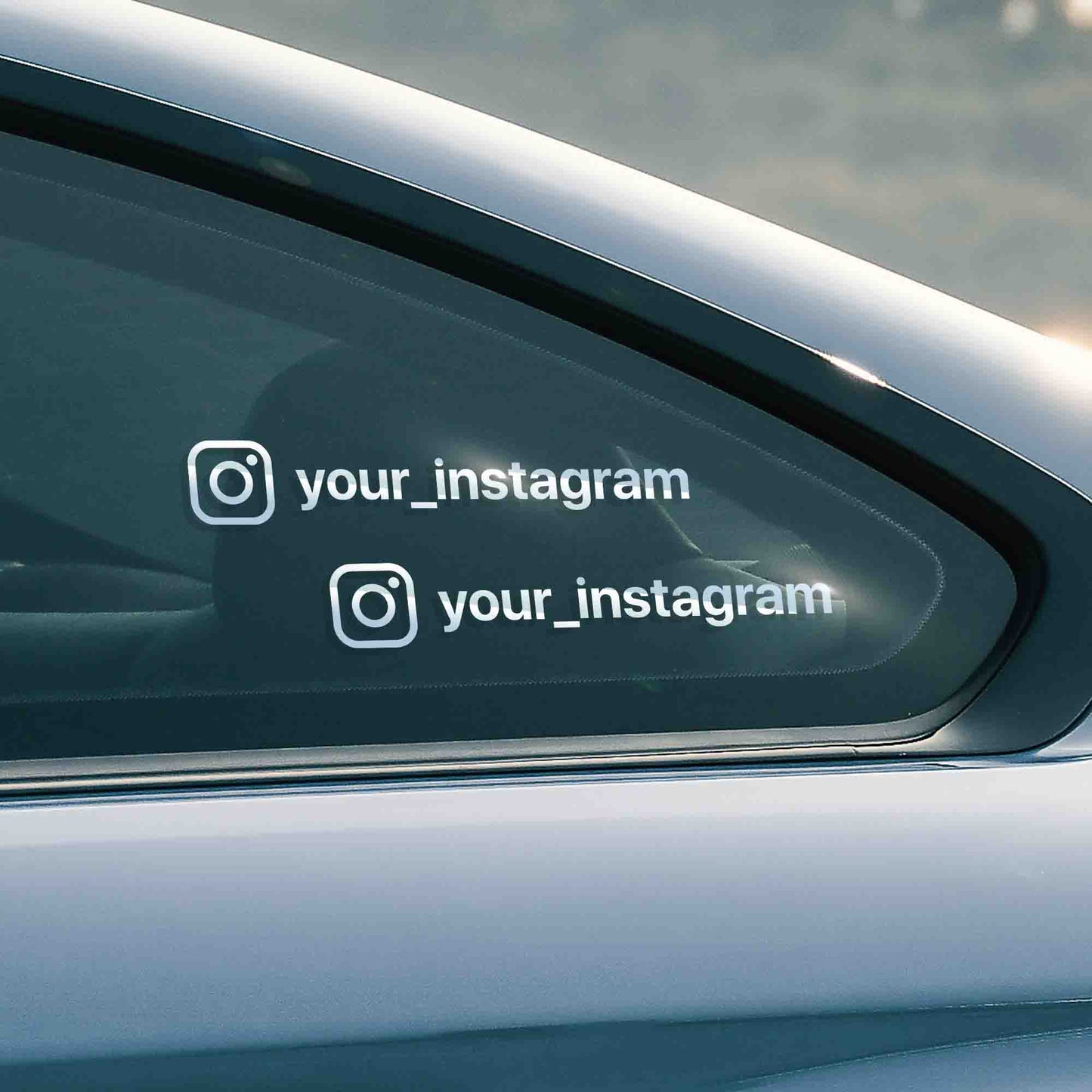 Custom Instagram Name Stickers