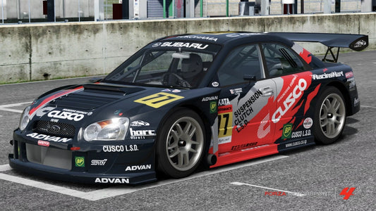 Subaru Impreza Cusco GT300 WRC Track Car Graphic Kit