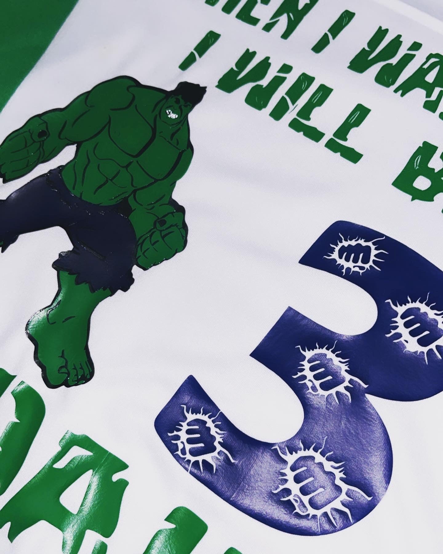 The Incredible Hulk Birthday Pyjamas|When I Wake Up I Will Be