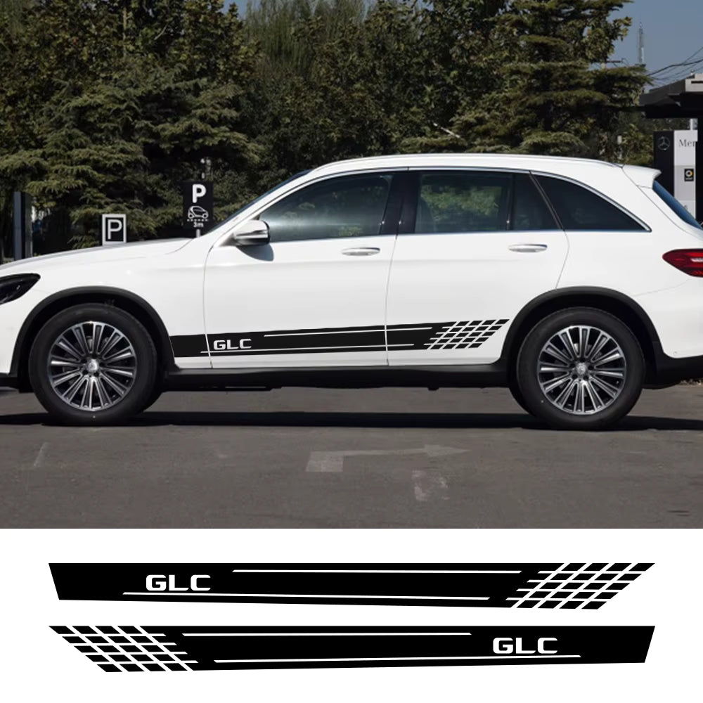 Mercedes Benz GLC Side Stripes