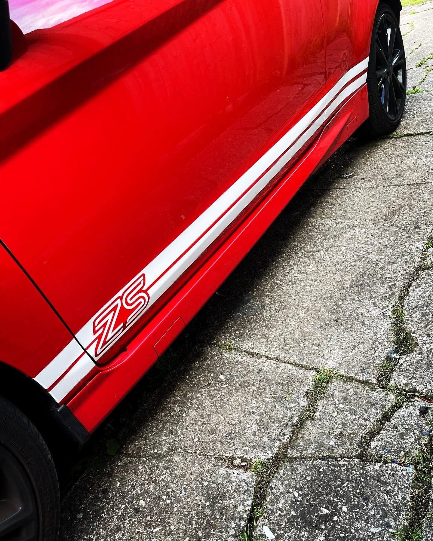Ford Fiesta MK7/8 ZS Side Stripes