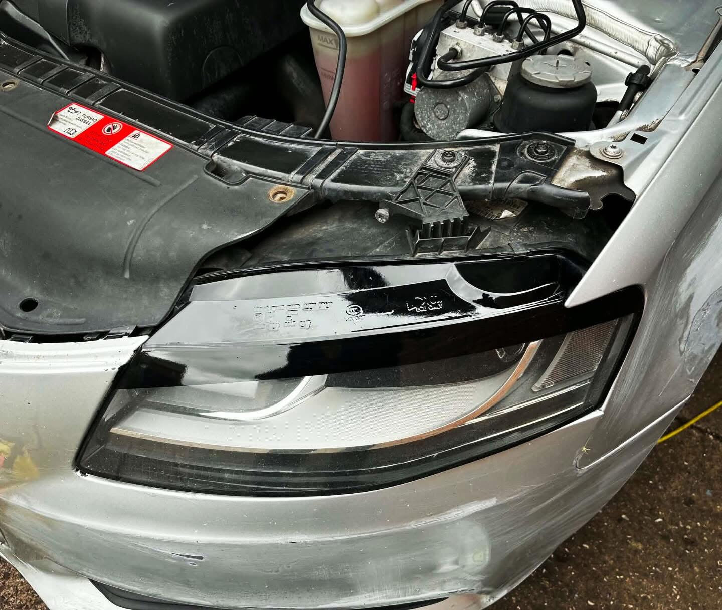 Headlight Eye Lids- Cast Wrap
