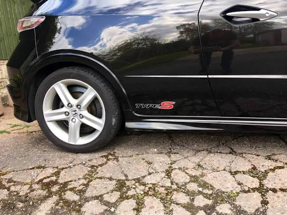 Honda Civic Type S Side Skirt Decals