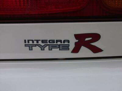 Honda Integra Type R Rear Decal x2