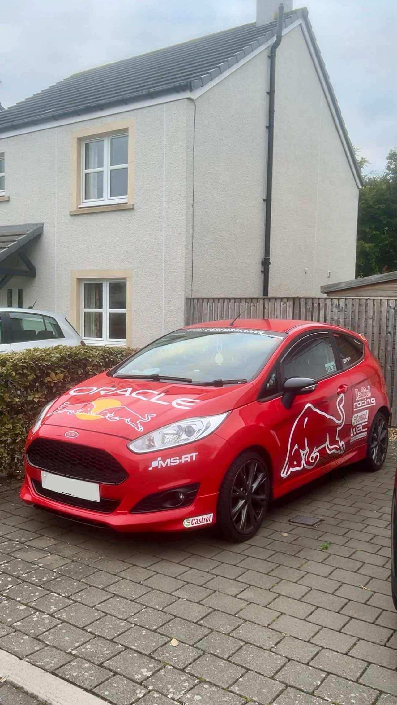 Ford Fiesta Redbull WRC Graphic Kit