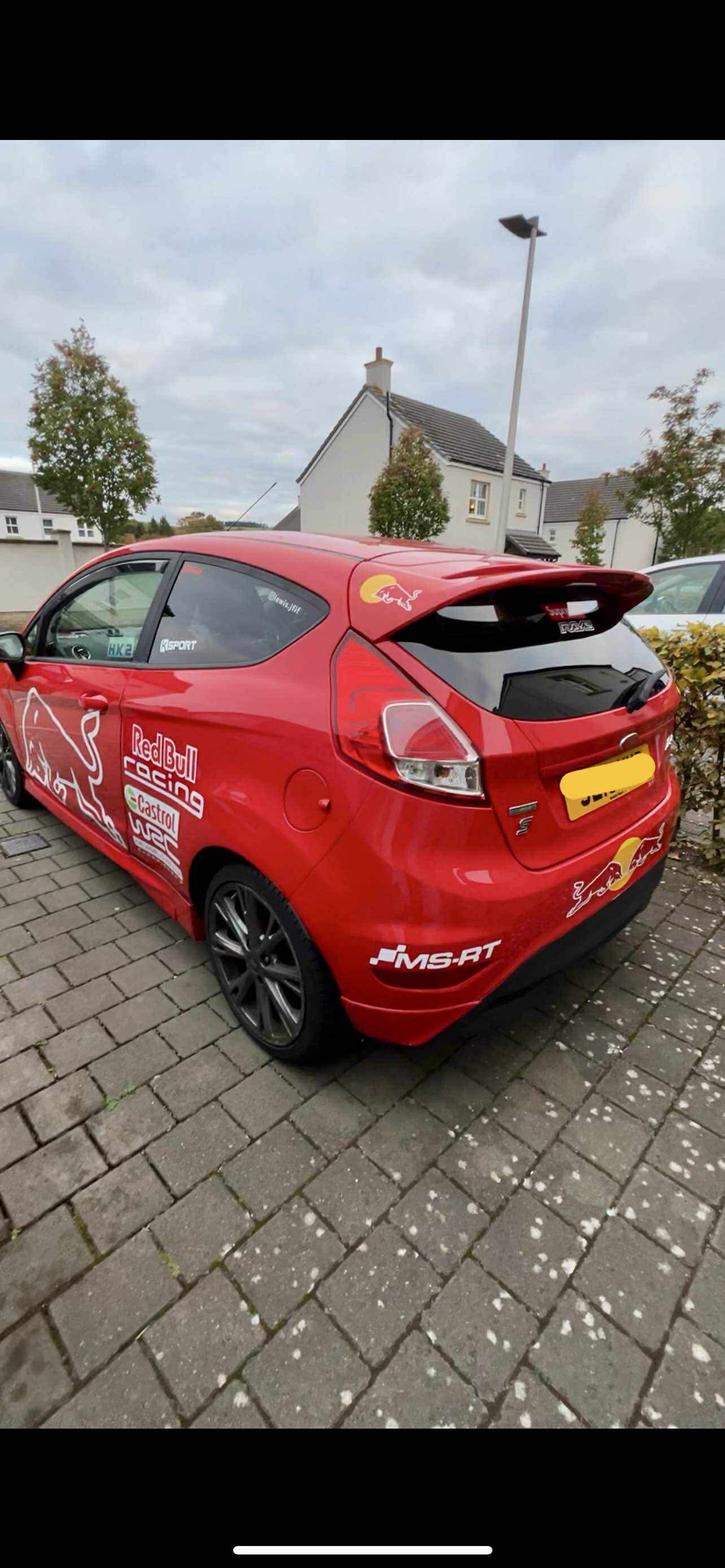 Ford Fiesta Redbull WRC Graphic Kit