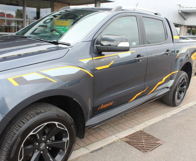 Ford Ranger Raptor 2016 Graphics Ford Ranger/Raptor Limited Edition Graphic Kit – R&E Wraps and Graphics LTD