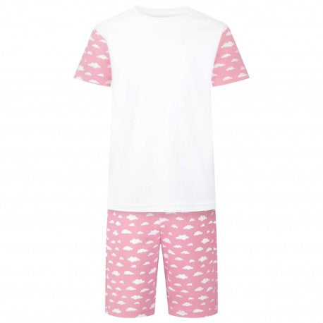 Personalised When I Wake Up Birthday Cloud Shorts Pyjama Set