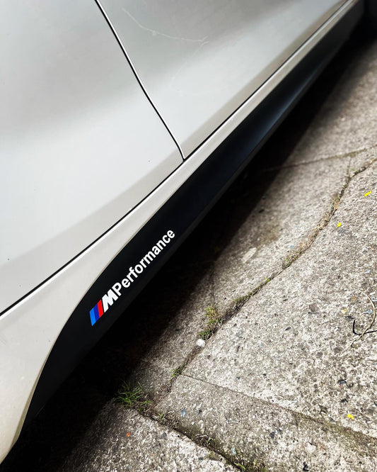 BMW Mperformance Side Stripes and Sunstrip