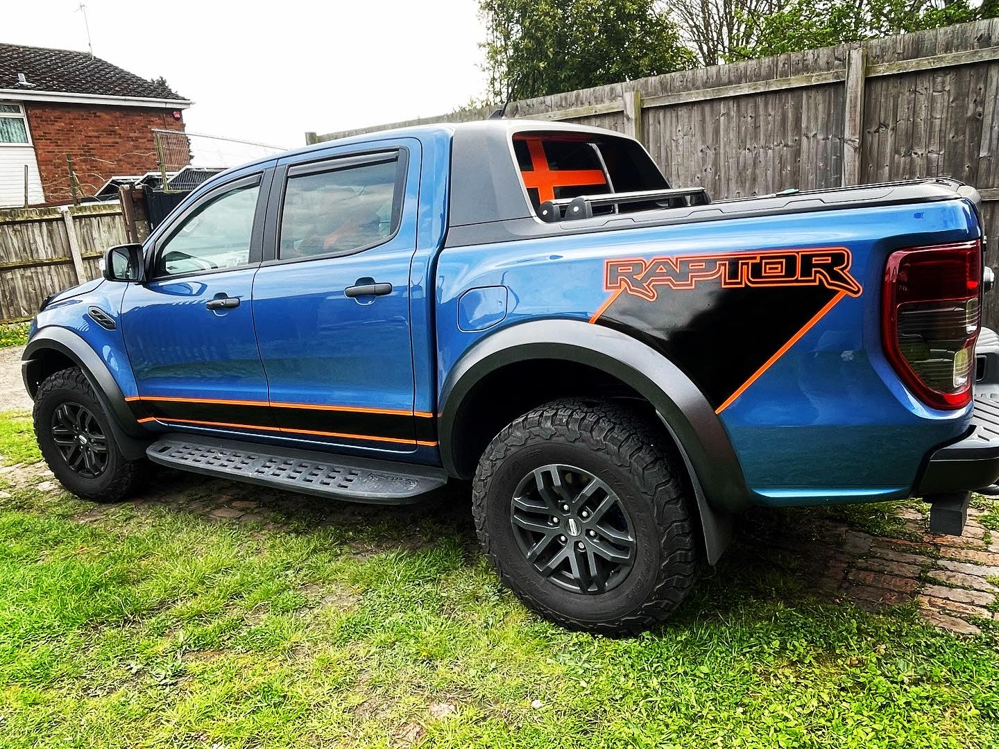 Ford Ranger Raptor Side Stripes – R&E Wraps and Graphics LTD