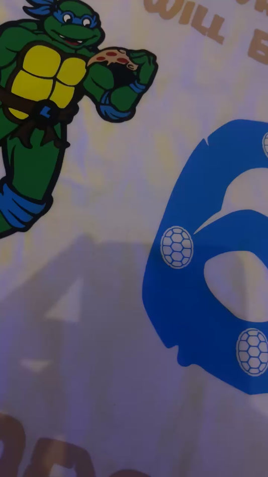 Teenage Mutant Ninja Turtles Birthday Pyjamas | When I Wake Up I’ll Be