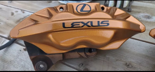 Lexus Brake Caliper Sticker Set