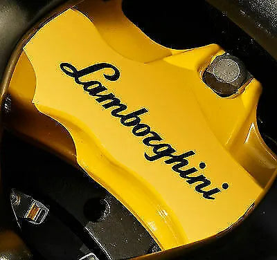 Lamborghini Brake Caliper Sticker Set